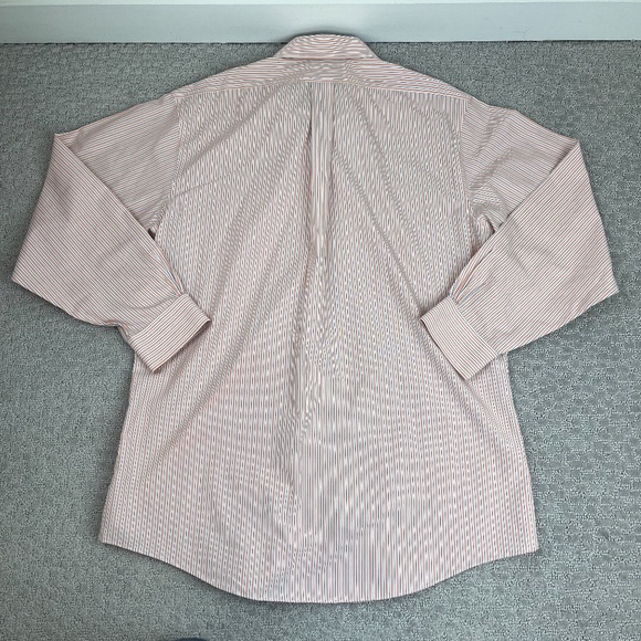 Brooks Brothers Regent Chalk Stripe American Supima Cotton Dress Shirt 16 1/2 - Picture 8 of 9